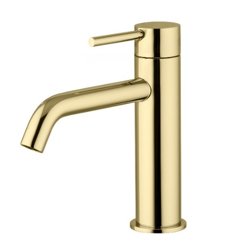 Смеситель для раковины Plumberia Selection Ixo XO0053OR золото 24 карата