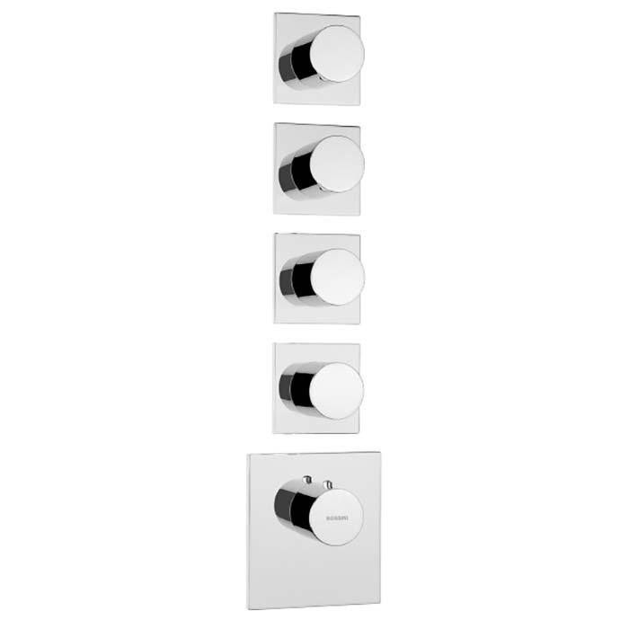 Внешняя часть термостата Bossini Oki Z031208.030 хром