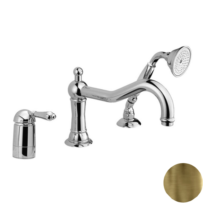 Смеситель для ванны Nicolazzi Monocomando 3449BZ75 бронза