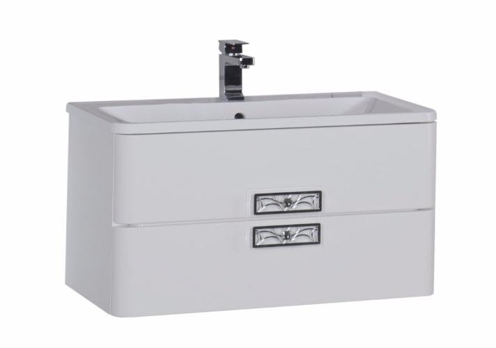Тумба с раковиной Aquanet Паллада 175312+174786