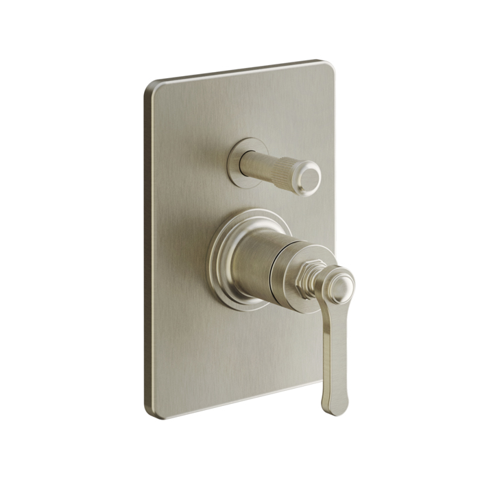 Смеситель для душа Gessi Venti20 65079#149 матовый никель finox