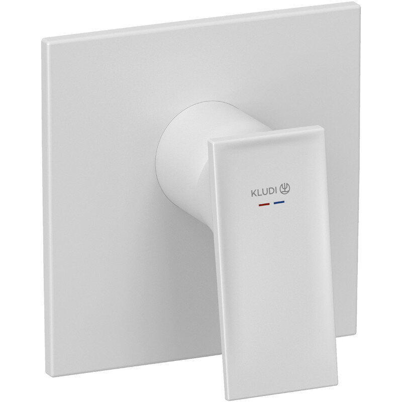 Смеситель для душа Kludi Decus 547555375 белый матовый