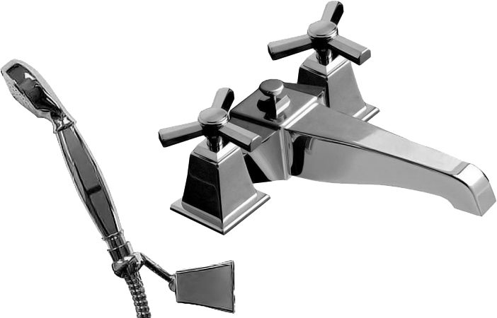 Смеситель для ванны Devon&Devon Time 2TIME233BCR