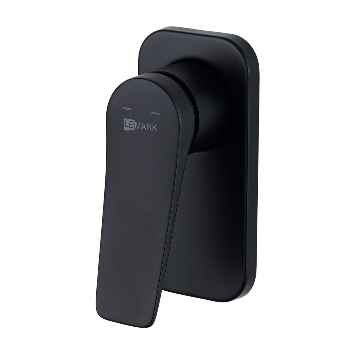 Смеситель для душа Lemark Bronx LM3723BL черный матовый