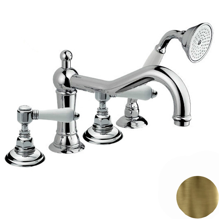 Смеситель для ванны Nicolazzi Half Dome 1449BZ78 бронза