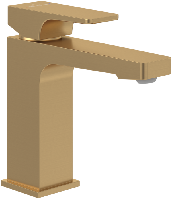 Смеситель для раковины Villeroy&Boch Architectura Square TVW12500100076 золото