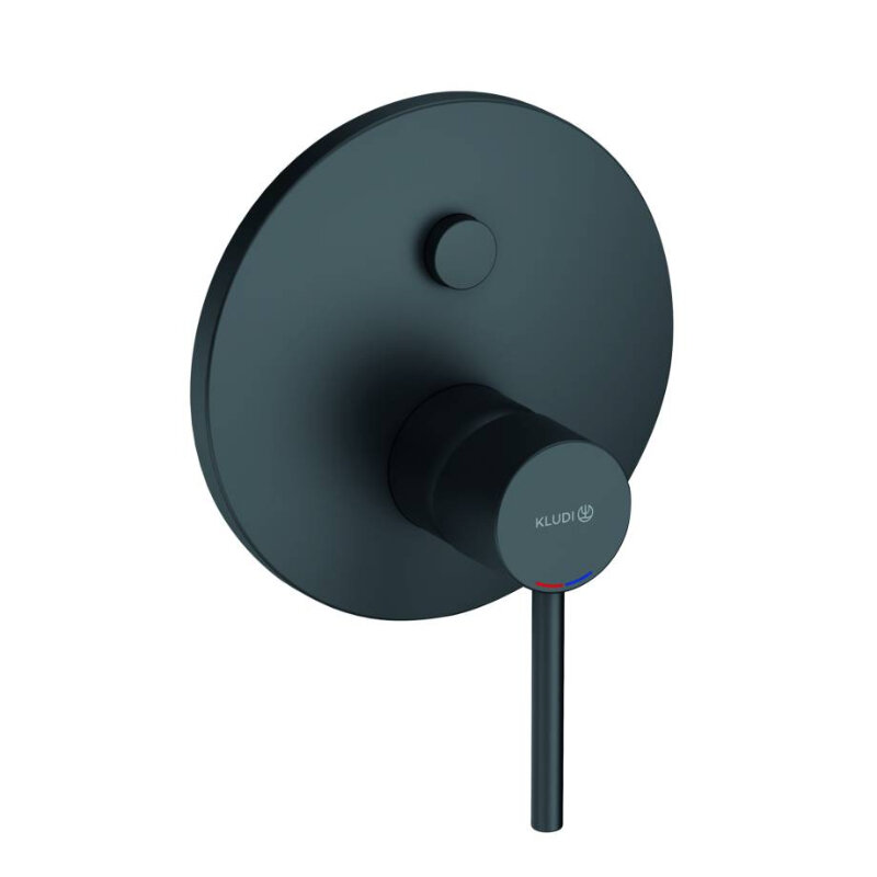 Смеситель для ванны и душа Kludi Bozz 386593976 черный матовый