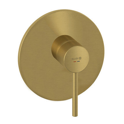 Смеситель для душа Kludi Bozz 38655N076 брашированное золото