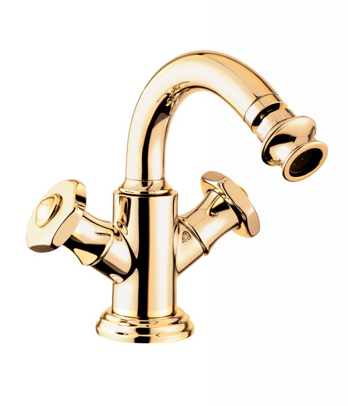 Смеситель для биде Cezares Aphrodite APHRODITE-BS2-03/24-S1, Золото