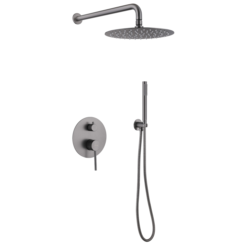 Душевой комплект Abber Emotion AF8818NG никель