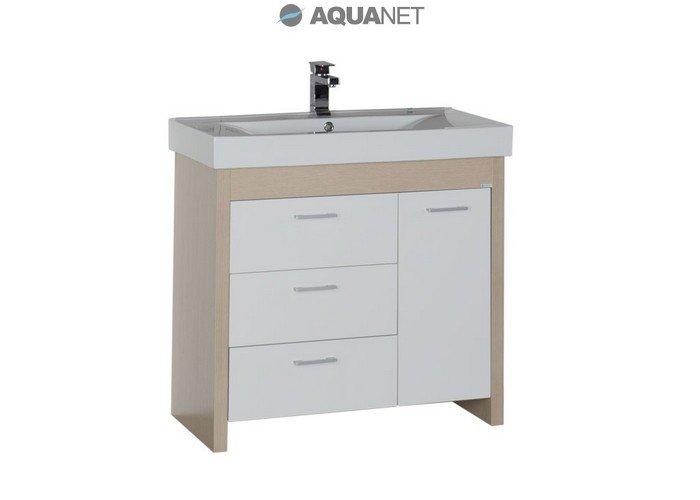 

Тумба с раковиной Aquanet, Тиана 172808+169715