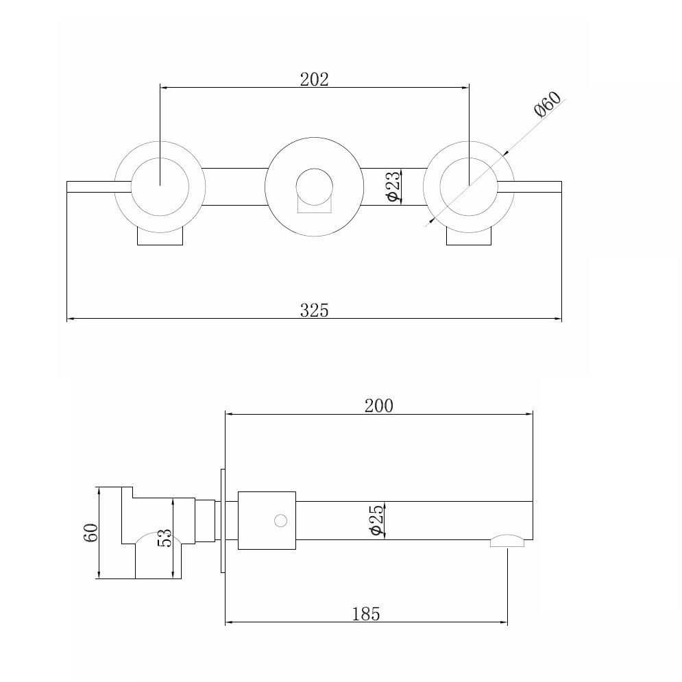 Чертеж Смеситель для раковины Abber Emotion AF88121NG никель