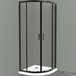 Душевой уголок BelBagno Uno 100х100 UNO-195-R-2-100-C-NERO