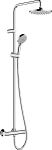 Душевая система c термостатом hansgrohe Vernis Blend Showerpipe 200 1jet 26089000, EcoSmart, хром