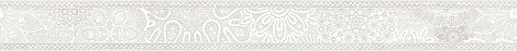 Бордюр для стены Alma Ceramica Janet 60x6 BWU60JNT004, белый