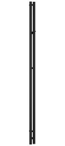 Электрический полотенцесушитель Сунержа Нюанс 3.0 1800 31-5843-1853 матовый черный