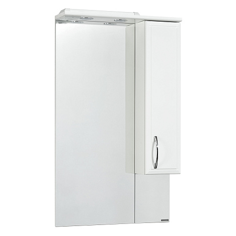 Зеркало Aquaton Марсия 67 (1A007502MS01L) левостороннее, белое