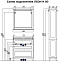 Комплект мебели Aquaton Леон 80Н (1A187801LBPS0) дуб белый (Тумба+раковина+зеркало)