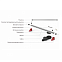Душевой лоток Berges Super Slim 400 (090177) матовый хром