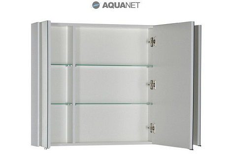 Шкаф-зеркало Aquanet Латина 100 (179636) белое