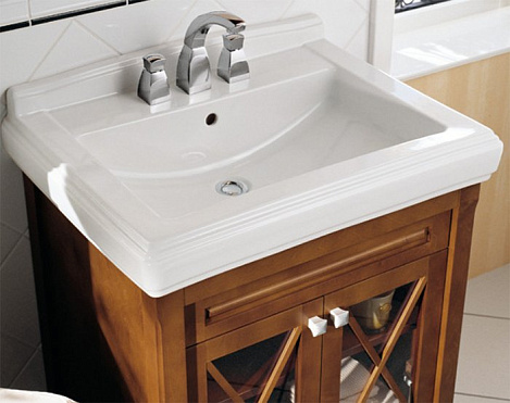 Тумба под раковину Villeroy&Boch Hommage 89950001, орех