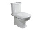 Напольный унитаз Villeroy&Boch Hommage 666210R1 + бачок + сиденье белое/латунь
