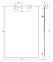 Зеркало с 3-мя светильниками 60 W 50х75 cm ELLUX Artic ART-B3 0205