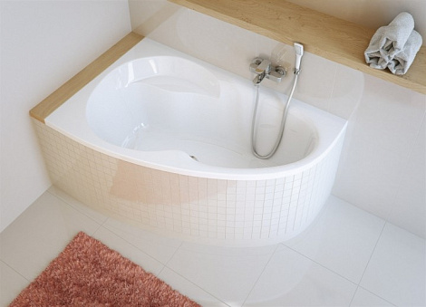 Акриловая ванна Excellent NEWA PLUS 160x95 WAEX.NEP16WH, правая