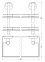 Полка 2-х ярусная 40 cm FBS Luxia LUX 063