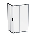 Душевой уголок AM.PM Gem 120x90 W90G-403-120290-BT черный матовый