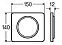 Смывная клавиша Viega Visign for Style 13 654788