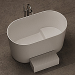 Отдельностоящая ванна Dea Design Single 135x75x75 DD8673 1350 18 белый