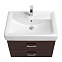 Комплект мебели Aquaton Америна 70 R (1A137601AM430) темно-коричневый (Тумба+раковина+зеркало)