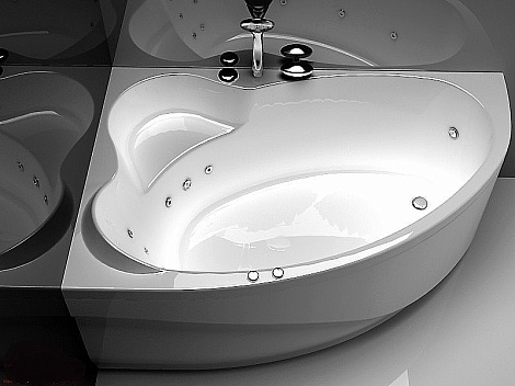 Акриловая ванна Aquanet Mayorca 150x100 204008 левая