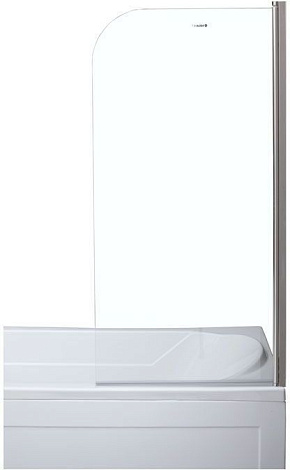 Шторка для ванной Aquanet SG-750, прозрачное стекло