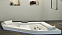 Акриловая ванна Jacuzzi Aura 164x164 9443-740A+7202-06210