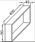 Полотенцедержатель Jacob Delafon Parallel 52 EB506-BME, Металл