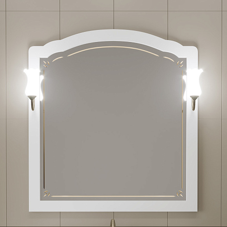 Зеркало Opadiris Лоренцо 100 Z0000008465, белое