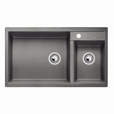 Кухонная мойка Blanco METRA 9 SILGRANIT PuraDur 513268, алюметаллик