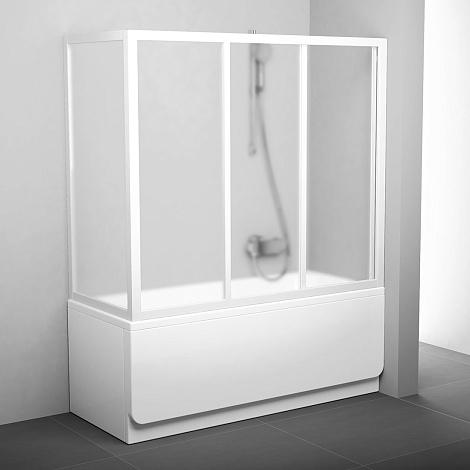Душевая стенка Ravak Supernova APSV-80 95040102ZG белая+грейп