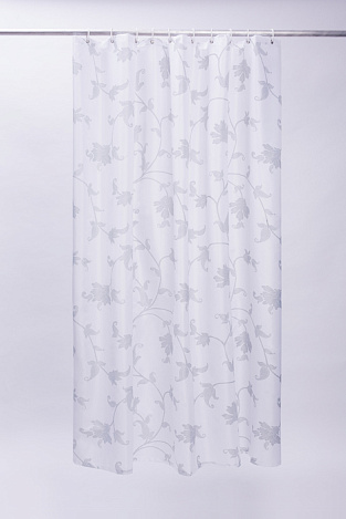 Штора для ванной комнаты IDDIS Elegant Silver SCID132P