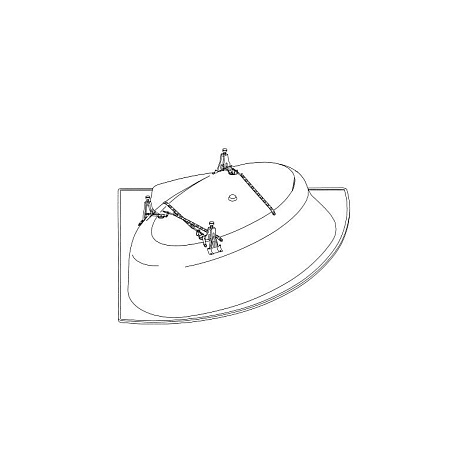 Ножки для ванны Kaldewei Conoduo 5037 (5831 7000 0000)