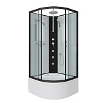 Душевая кабина Niagara Classic 80x80 NG-6707-14BKTG черный