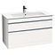 Тумба с раковиной Villeroy&Boch Venticello A925 04E8+41048LR1, белое дерево