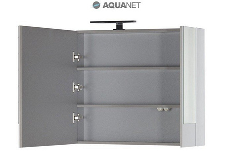 Шкаф-зеркало Aquanet Верона 100 (175383) белый камерино