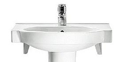 Раковина Ido Plus 56x33/43.5см 1113101501 белая