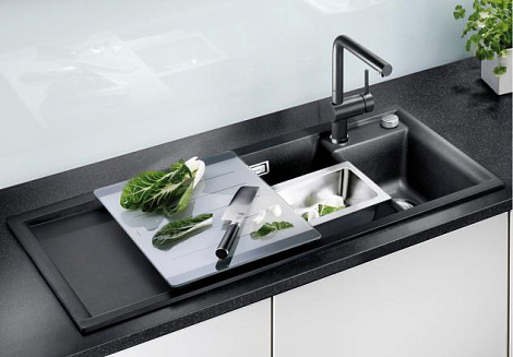 Кухонная мойка Blanco Axia II 517289, серый беж
