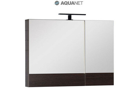 Шкаф-зеркало Aquanet Нота 90 (159110) венге