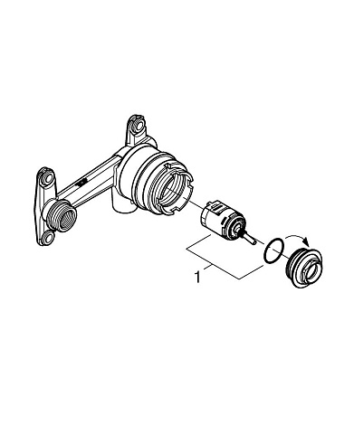 Внутренняя часть смесителя Grohe Eurodisc 23429000