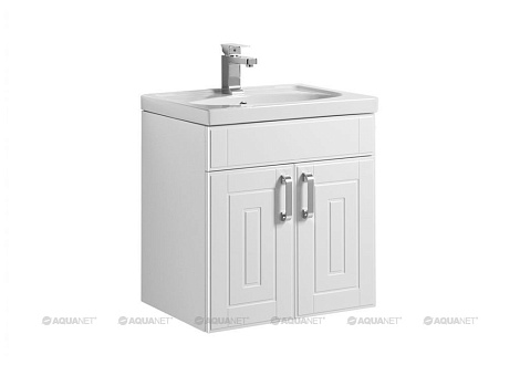 Тумба под раковину Aquanet Рондо-60 189156 белый